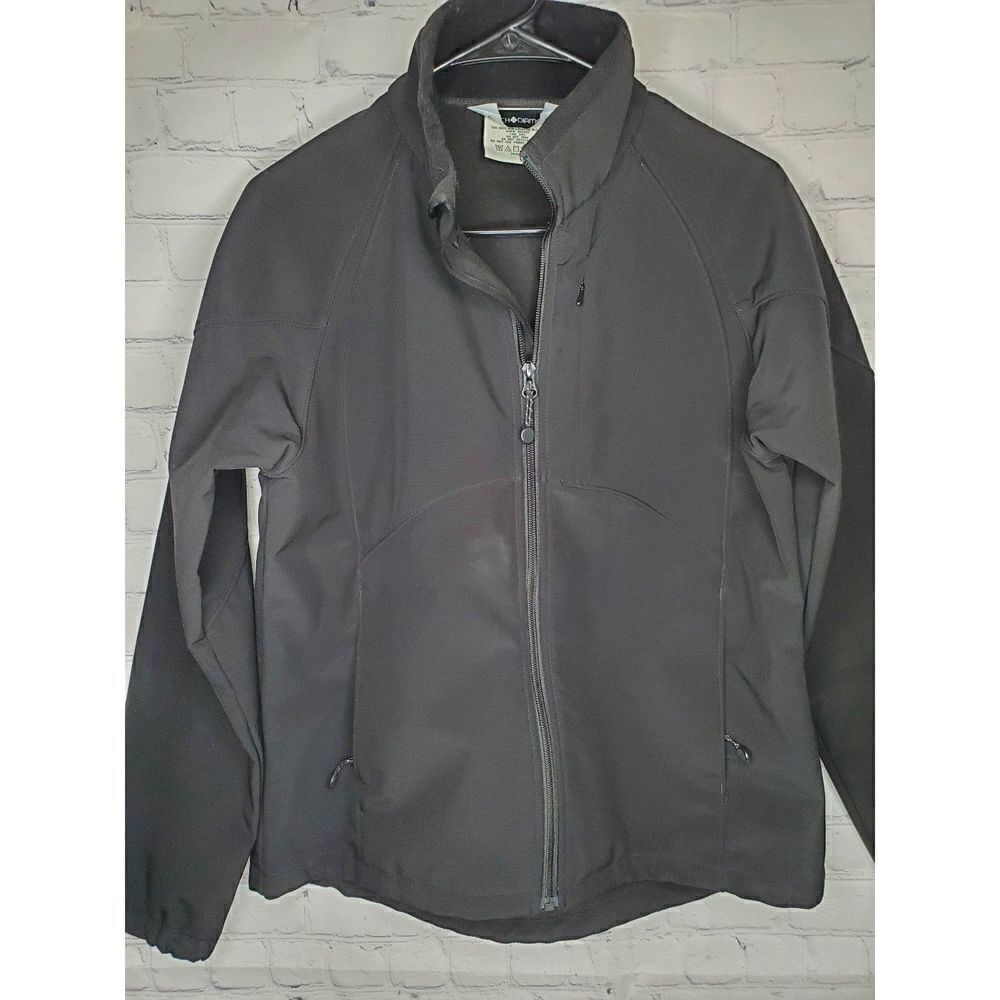 𝅺BLACK Diamond Softshell Jacket Men's Size M Full Zip Black